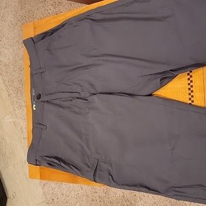 UB Tech Classic Fit 34x34, grey light weight activewear pants, 1 zippered pocket